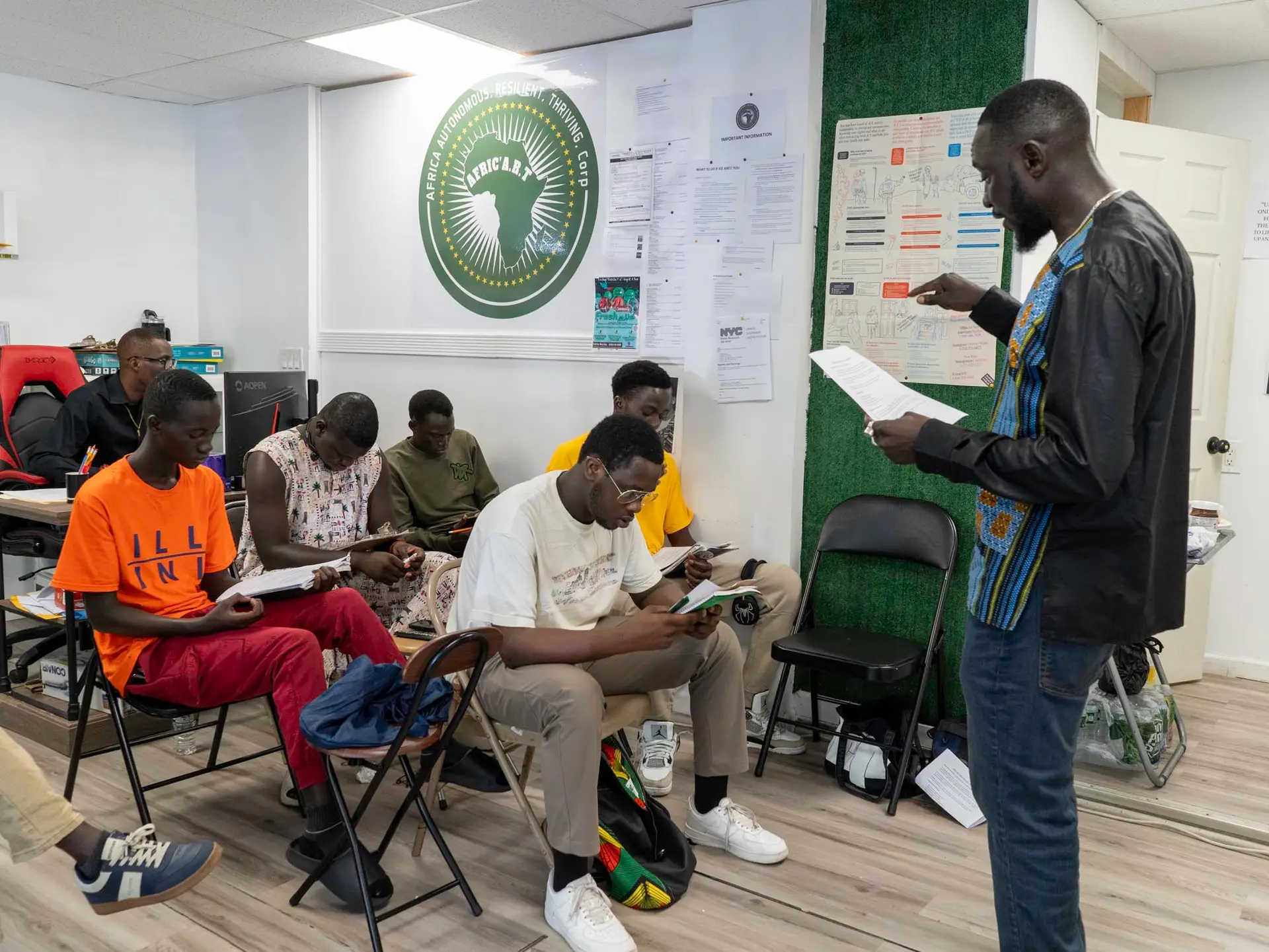 Africart Englisim Free English Classes New York